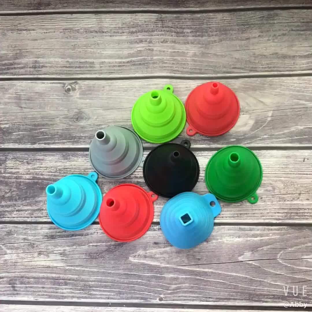 Kitchen Accessories Reusable Mini Small Tiny Silicone Collapsible