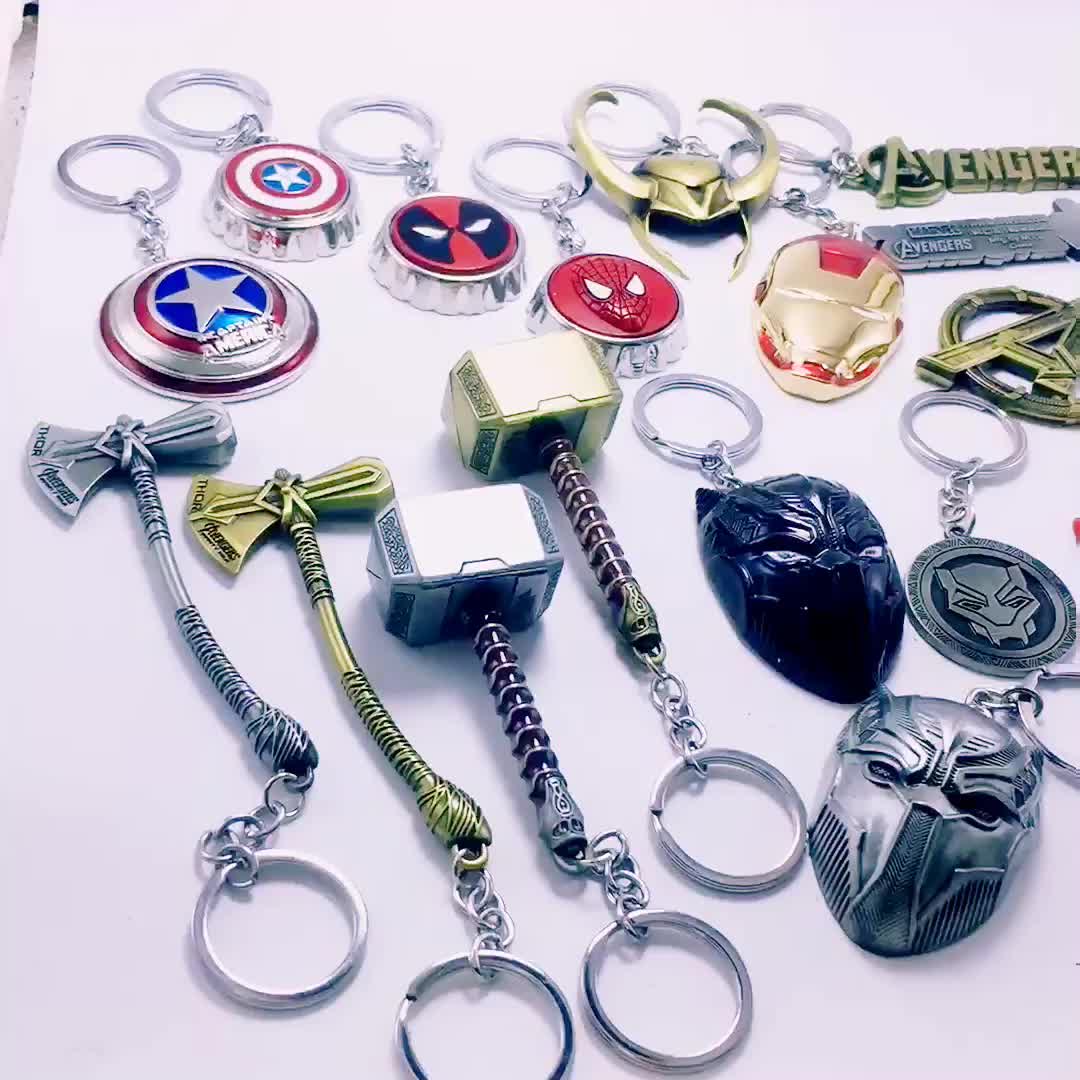 Wholesale Marvel The Avengers Thor Movie Souvenir Hammer Keychain Buy Hammer Keychain,Movie