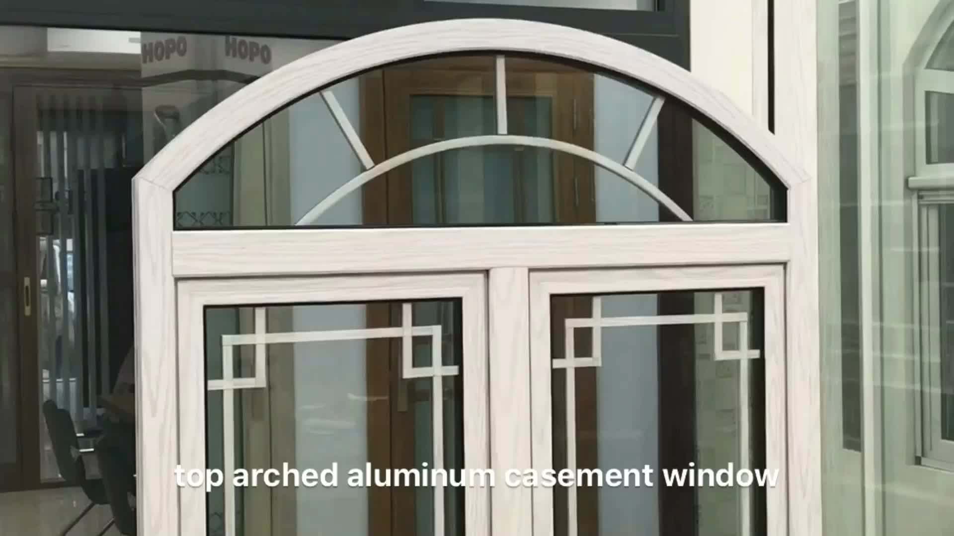 Thermal Break Double Glazed Aluminum Casement Window Price Philippines