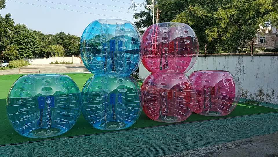 New Style Inflatable Bubble Ball Suit Inflatable Bubble Football Ball