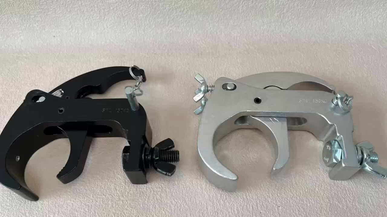 Black Quick Release Truss Trigger Clamp And Aluminum Truss Lighting