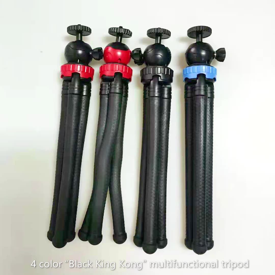 Bendable Octopus Mini Travel Smartphone Tripod Flexible Cell Phone