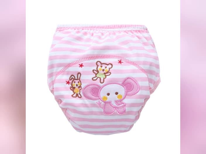 Factory Hot Sale Cotton Baby Toilet Training Underwear Panties Washable