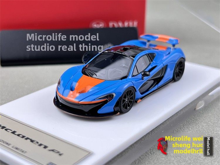 DMH 1/64 マクラーレン P1 DMH 1:64 White P1 Super Racing Sports Model Diecast Resin Car | eBay