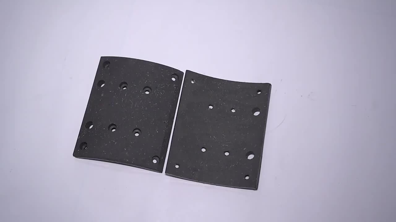 Truck Brake Lining Rivet Rear Brake Pad Lining Semimetal Brake Lining
