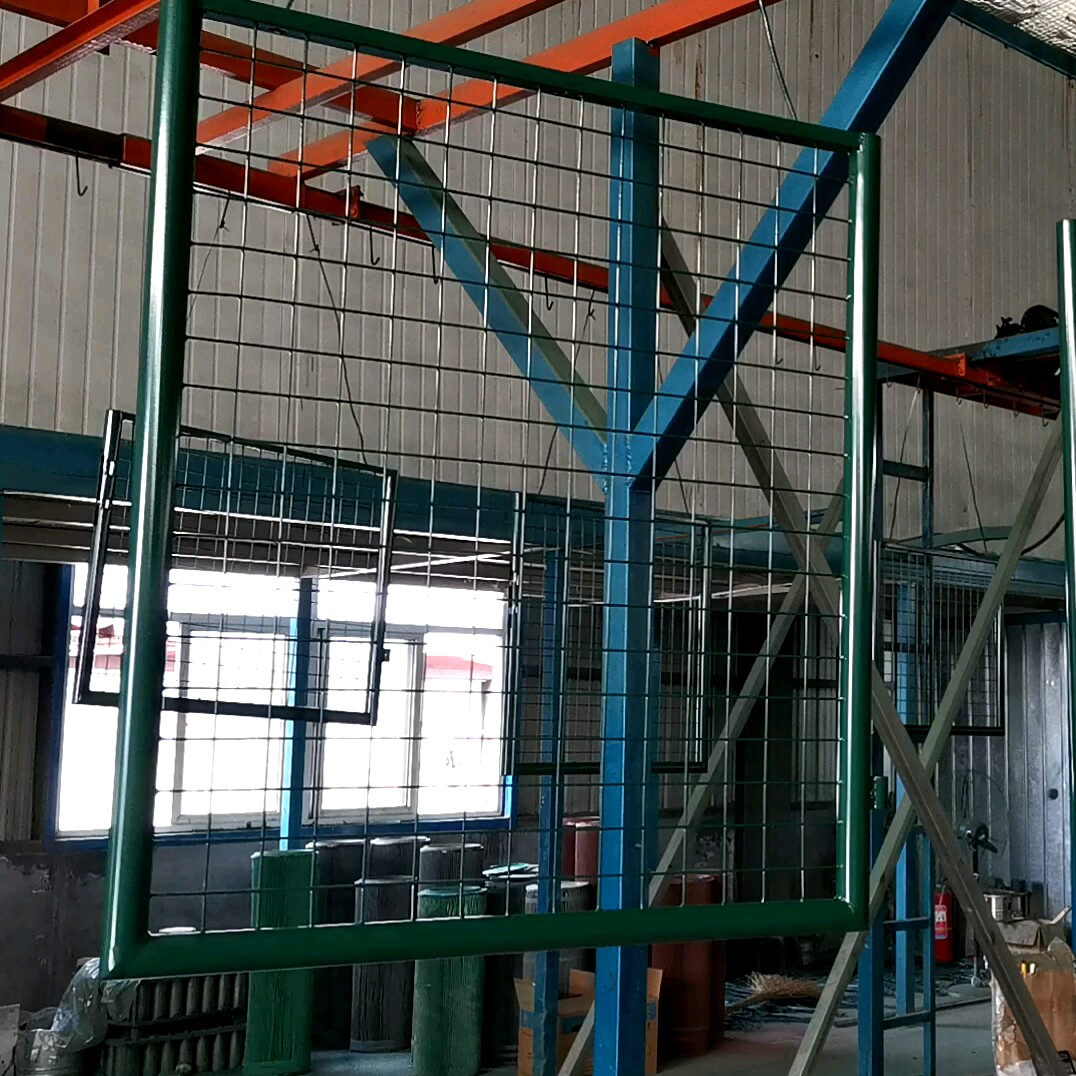 Easily Assembled Galvanized And Powder Coated Metal Wire Mesh Double