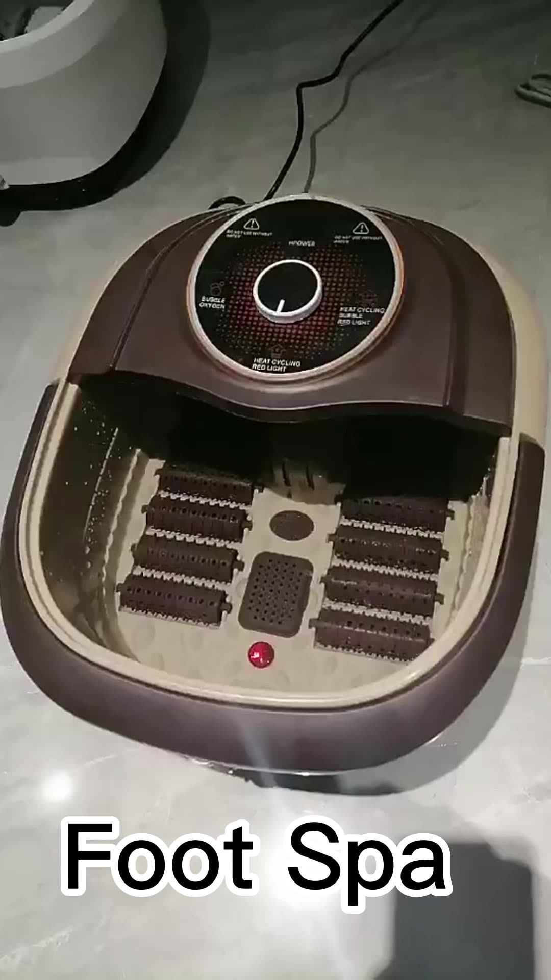 Foot Steam Bath Newest Deepest Heated Massage Washing Basin Foot Spa