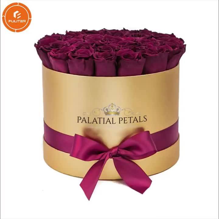 Round Cardboard Rose Boxes Wholesale Packaging Buy Rose Boxes