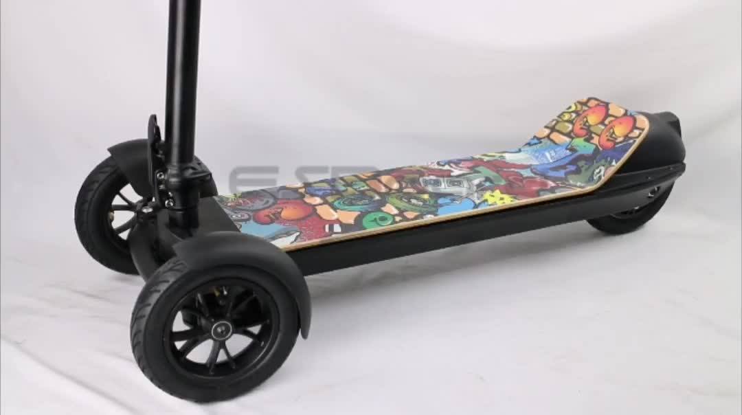 Original Producer China 3 Wheel Skateboard Electric Cycle Board 500w Electric Scooter For Adult
