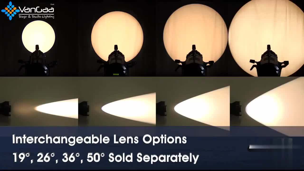 200w Zoom Gobo Led Profile Spot Light Ellipsoidal Reflector Spotlight Theater Stage Light Buy