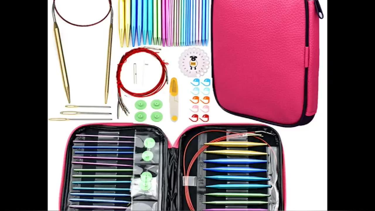 Wholesale Diy Craft Kit 13 Sizes Interchangeable Crochet Needles