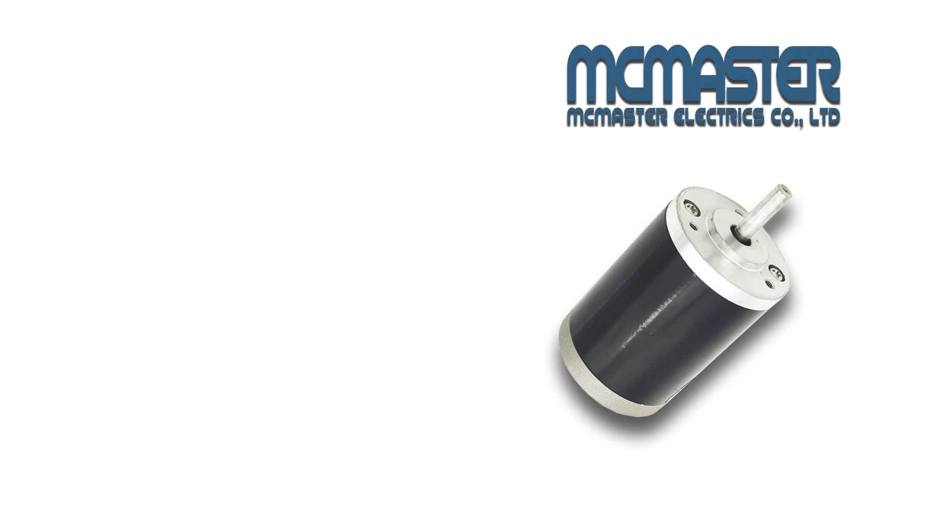 Od 40 Mm 3700 Rpm 4000 Rpm Brushed Dc Motor 24v High Speed Permanent