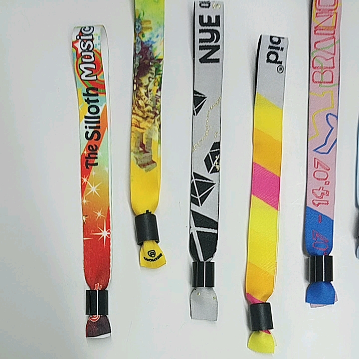 Promotion High Quality Event Festival Wristbands/woven Polyester