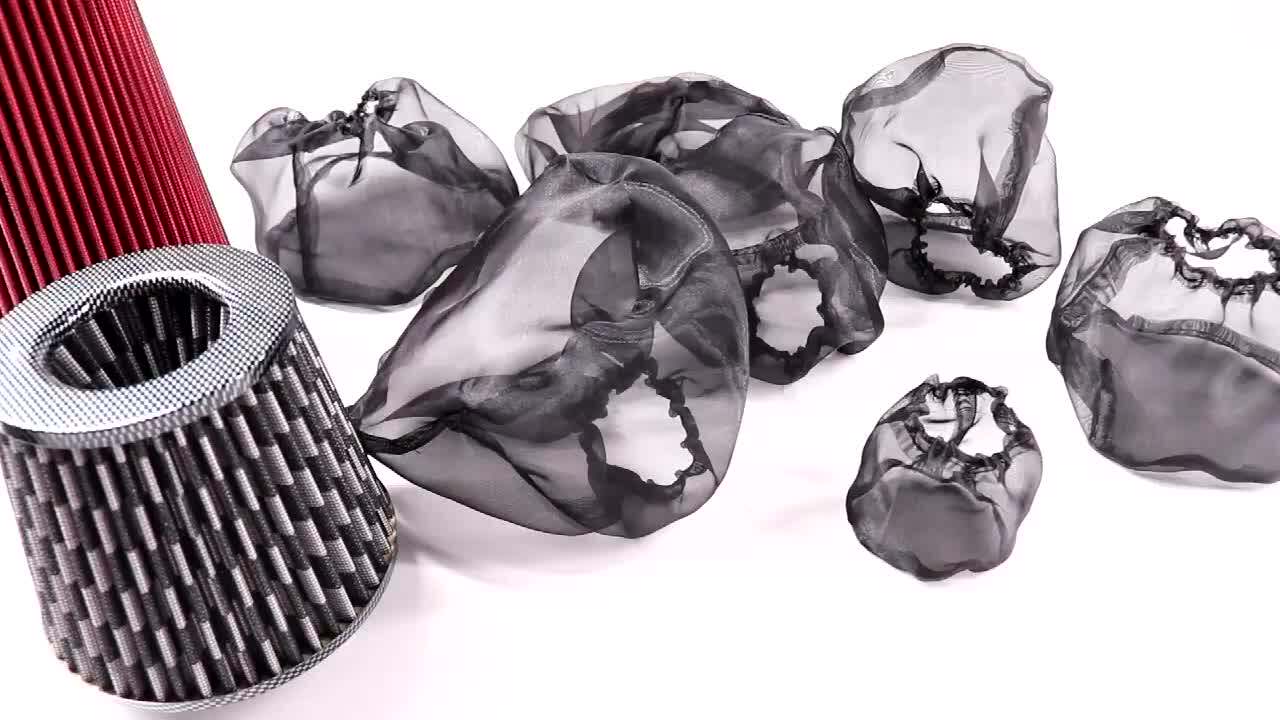 Pre Charger Air Filter Cover 1pc Black Air Filter For Protective Cover