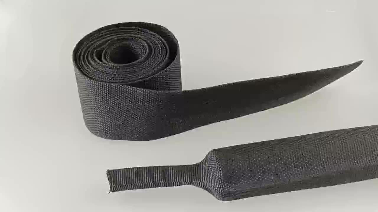 Flexible Heat Shrink Braided Sleeve Protective Heat Shrink Tube Heat