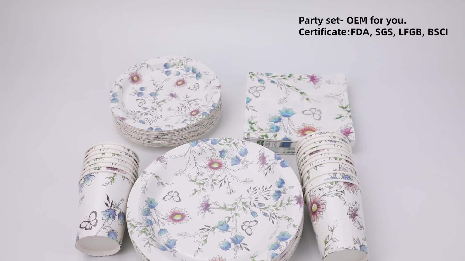 Hot Selling Gold Dot Disposable Paper Plates Buy Gold Dot Paper Plate