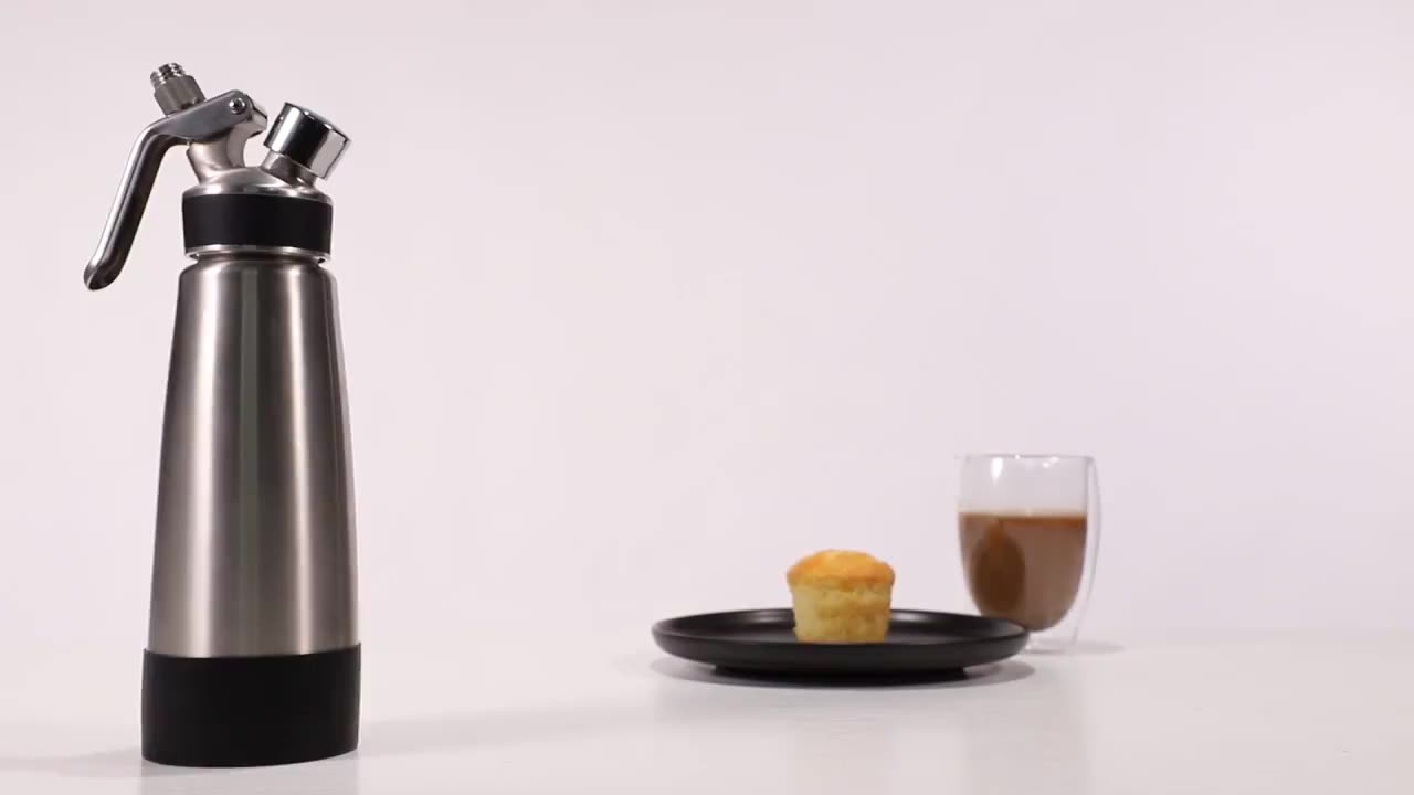 C272 500ml Aluminium Whipped Cream Dispenser Dessert Tools Stainless