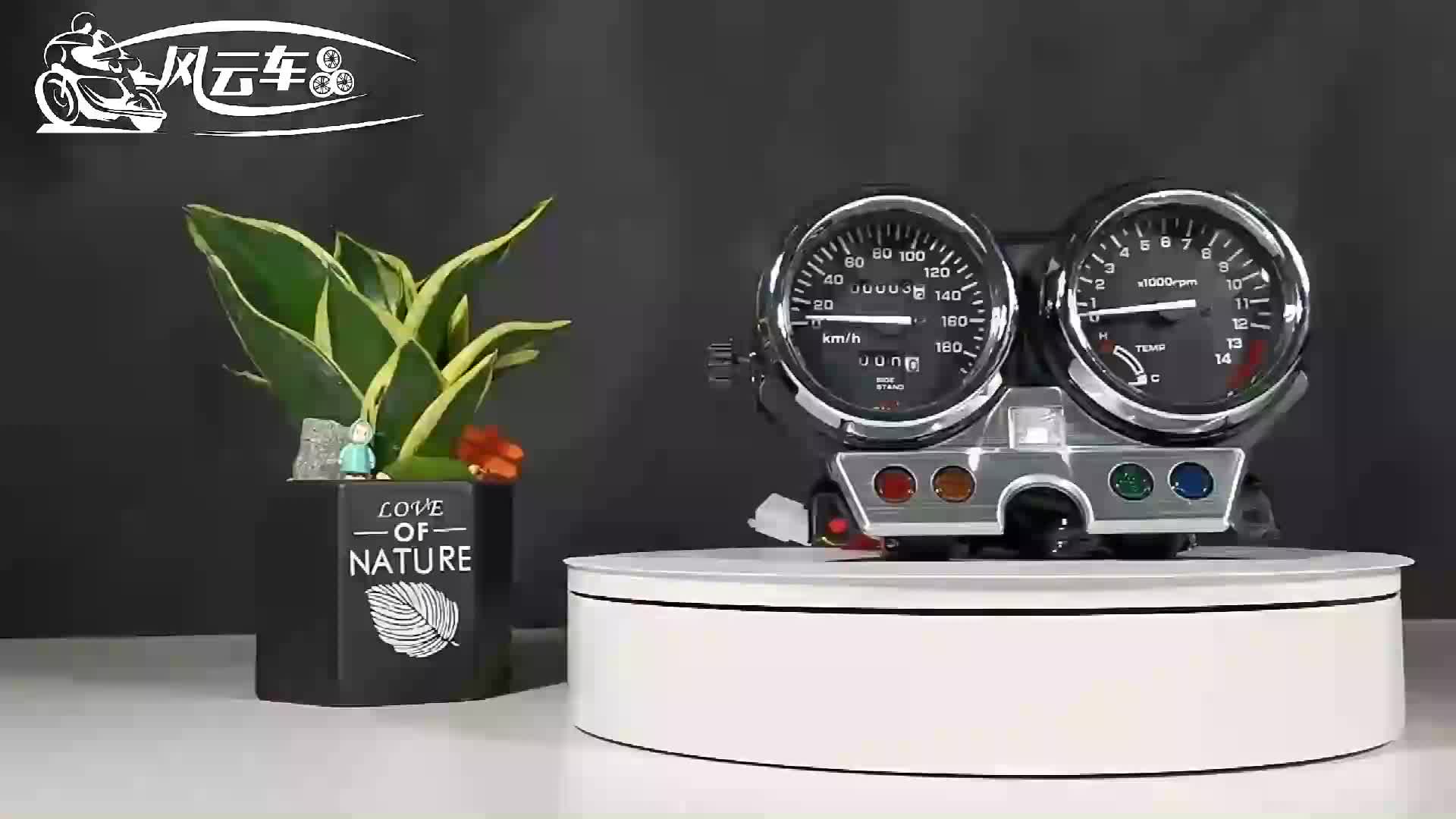 Thích hợp cho xe Honda CB400 lắp ráp dụng cụ phụ kiện xe máy đồng hồ đo quãng đường 92 34567 tốc độ 98 năm dong ho sirius dây công to mét sirius đĩa Đồng hồ xe máy