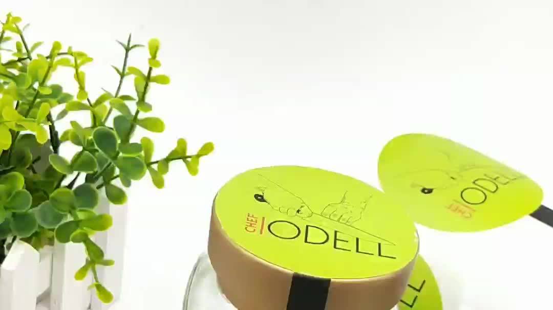 Custom Printing Bottle Cap Seal Sticker Adhesive Paper Label Glass Jar