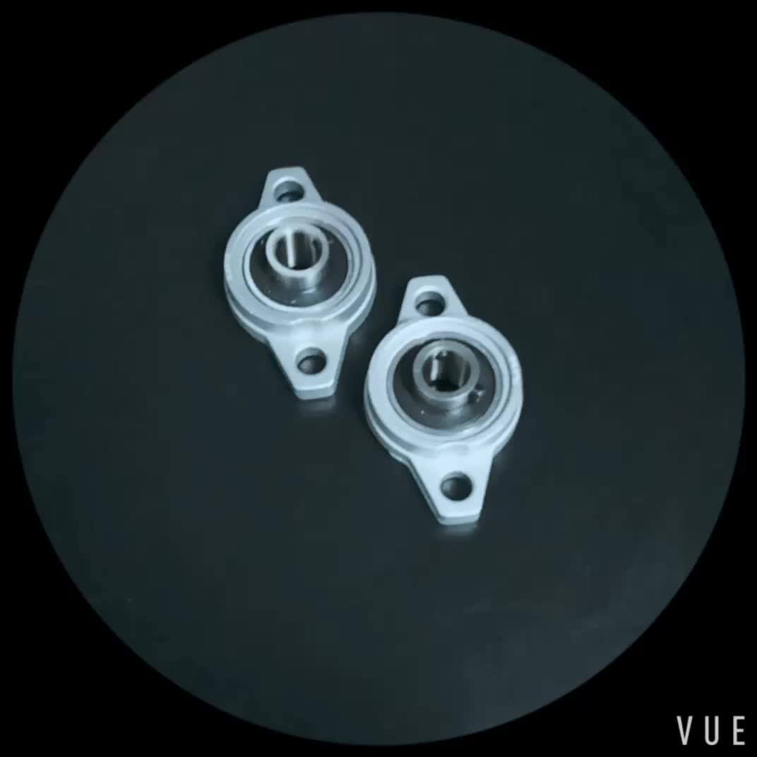 20mm KFL004 Pillow Block Flange Bearing - US Stock, Steel, Ball Bearing, FL004 Type 9 thumbnail image