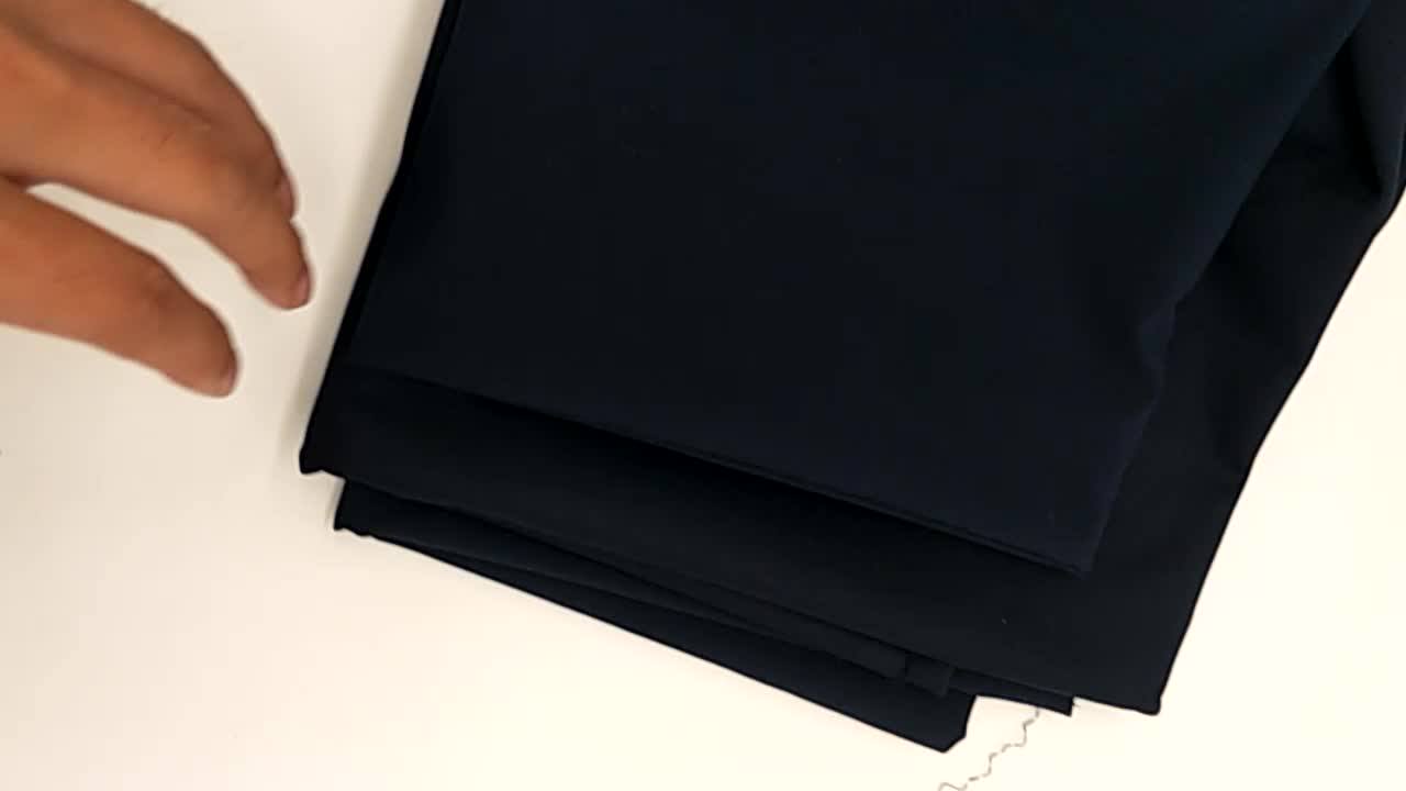 100d 2/1 Twill 4 Way Stretch Fabric Spandex Stretch Woven Fabric For