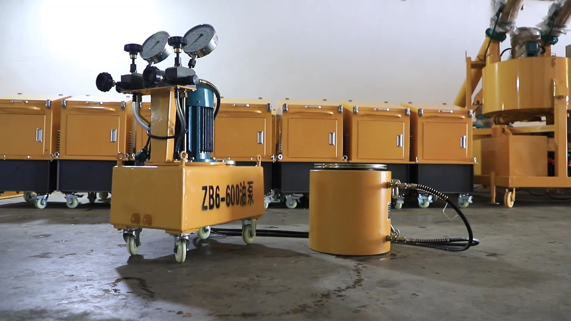 High Pressure Post Tensioning Hydraulic Jack 300mm Stroke 350t