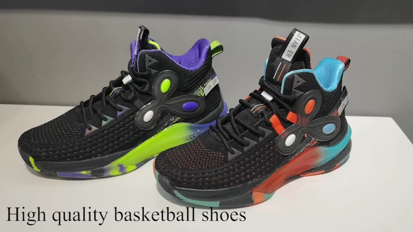 Jianer Fashion Models Custom Sneaker Baloncesto Schuhe Sport Low Price