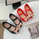 Melissa melissa Children's Cloth Bow 2024 New Fish Mouth Jelly Fragrant Children's Sandals