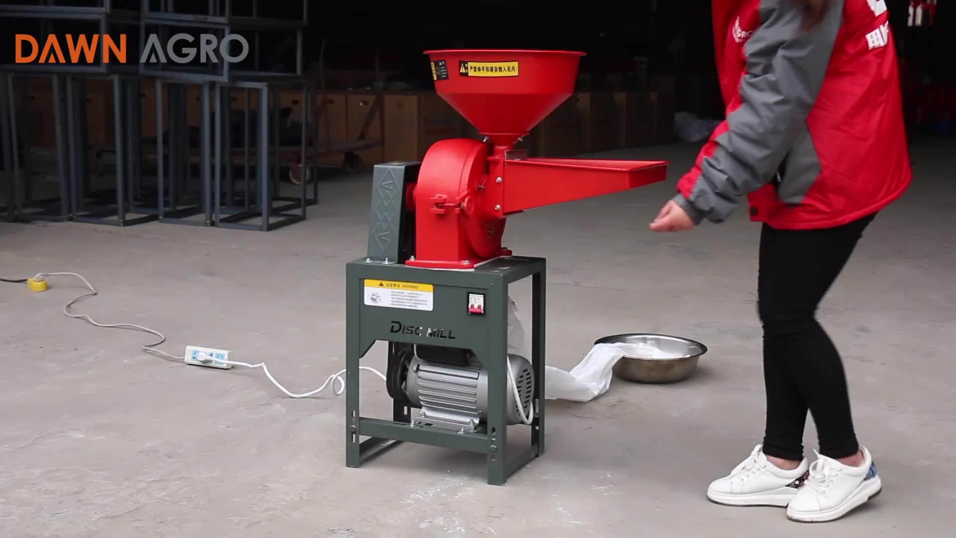 Dawn Agro Small Grain Grinding Maize Flour Mill Milling Machine Price