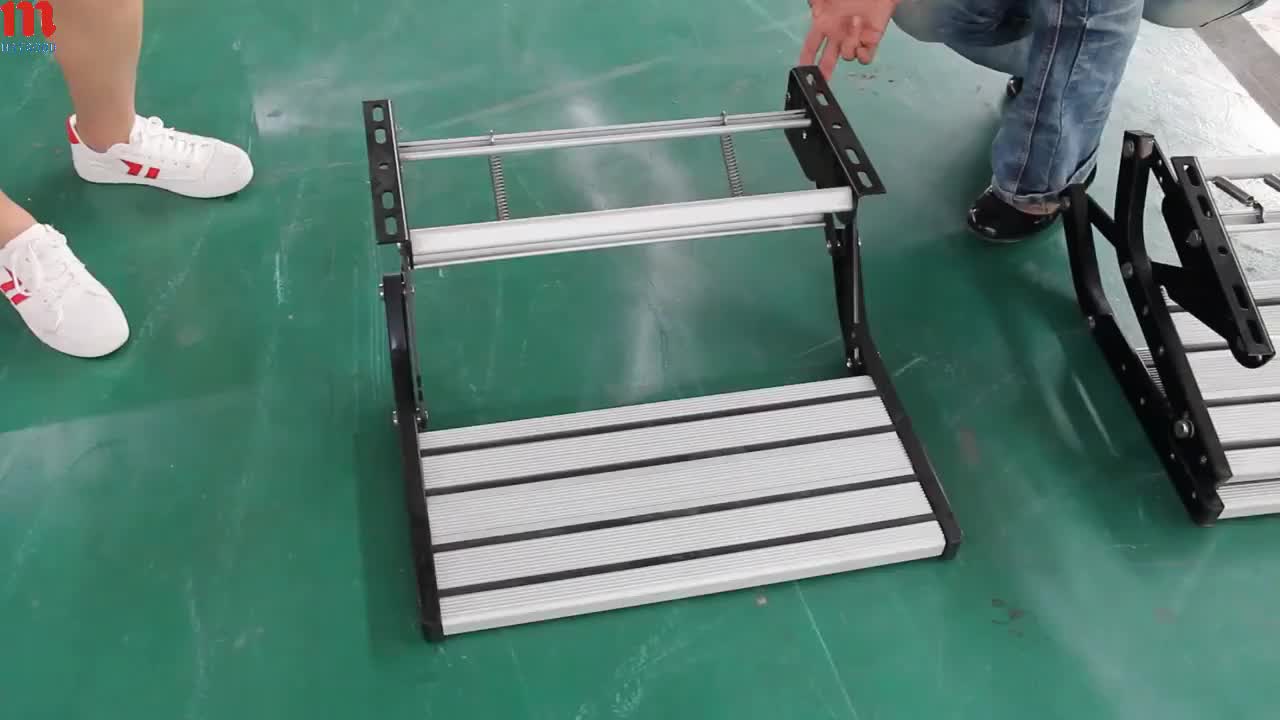 Maygood No Deformation Camper Van Accessories Rv Folding Ladder Steps