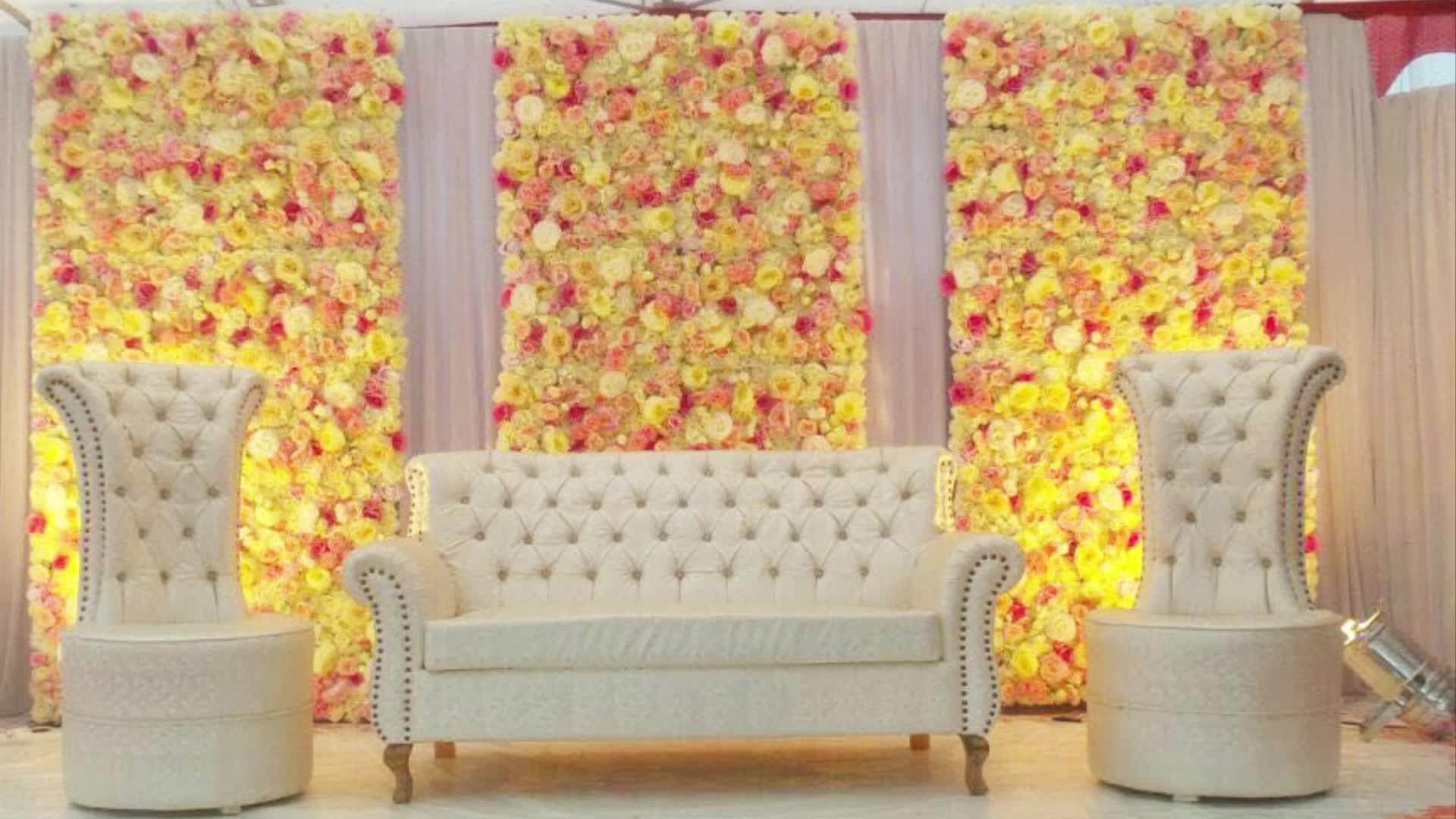 Ifg Event High Quality Artifical Green Decor Wedding Flower Wall Buy