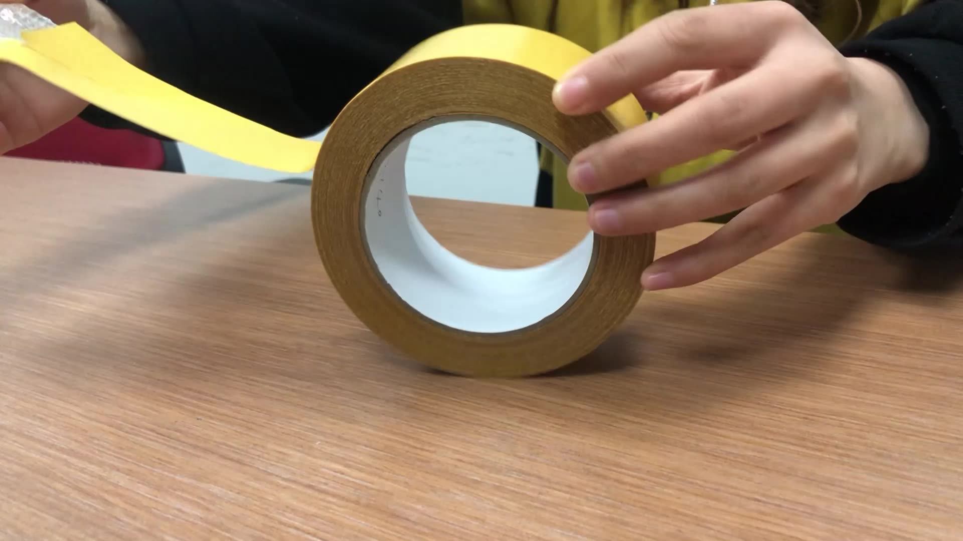 D/s Hot Melt Glue Filament Fiber Fixing Self Adhesive 280u Double Sided