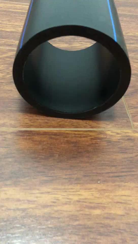 Pe100 Pe80 Sdr 11 Black Plastic Water Pipe And Hdpe Pipe Sizes In Mm