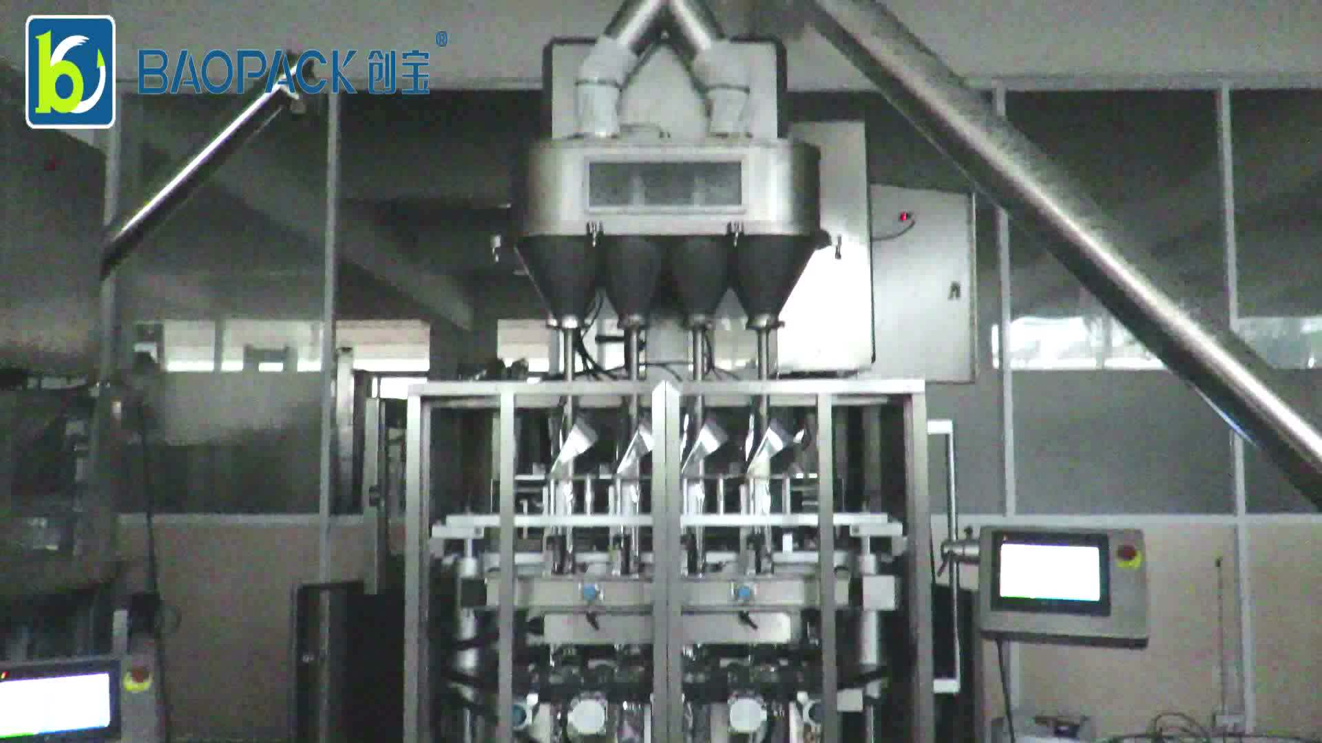 Multiline Automatic Coffee Powder Sachet Pouch Bag Packaging Machine