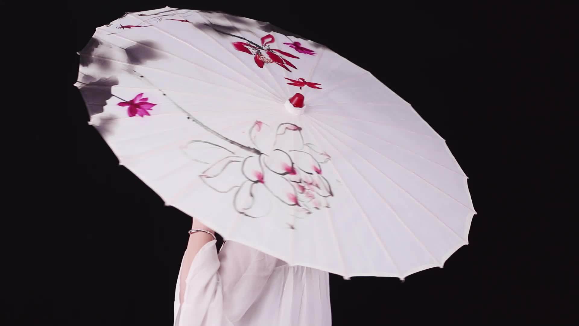 油纸伞舞蹈演出伞日式女古风伞跳舞伞旗袍走秀防雨婚庆装饰汉服伞-阿里巴巴