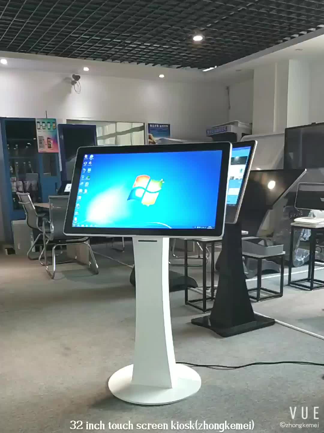 Interactive Touch Screen Kiosk With Mini Pc I7 And Digital Menu Board ...