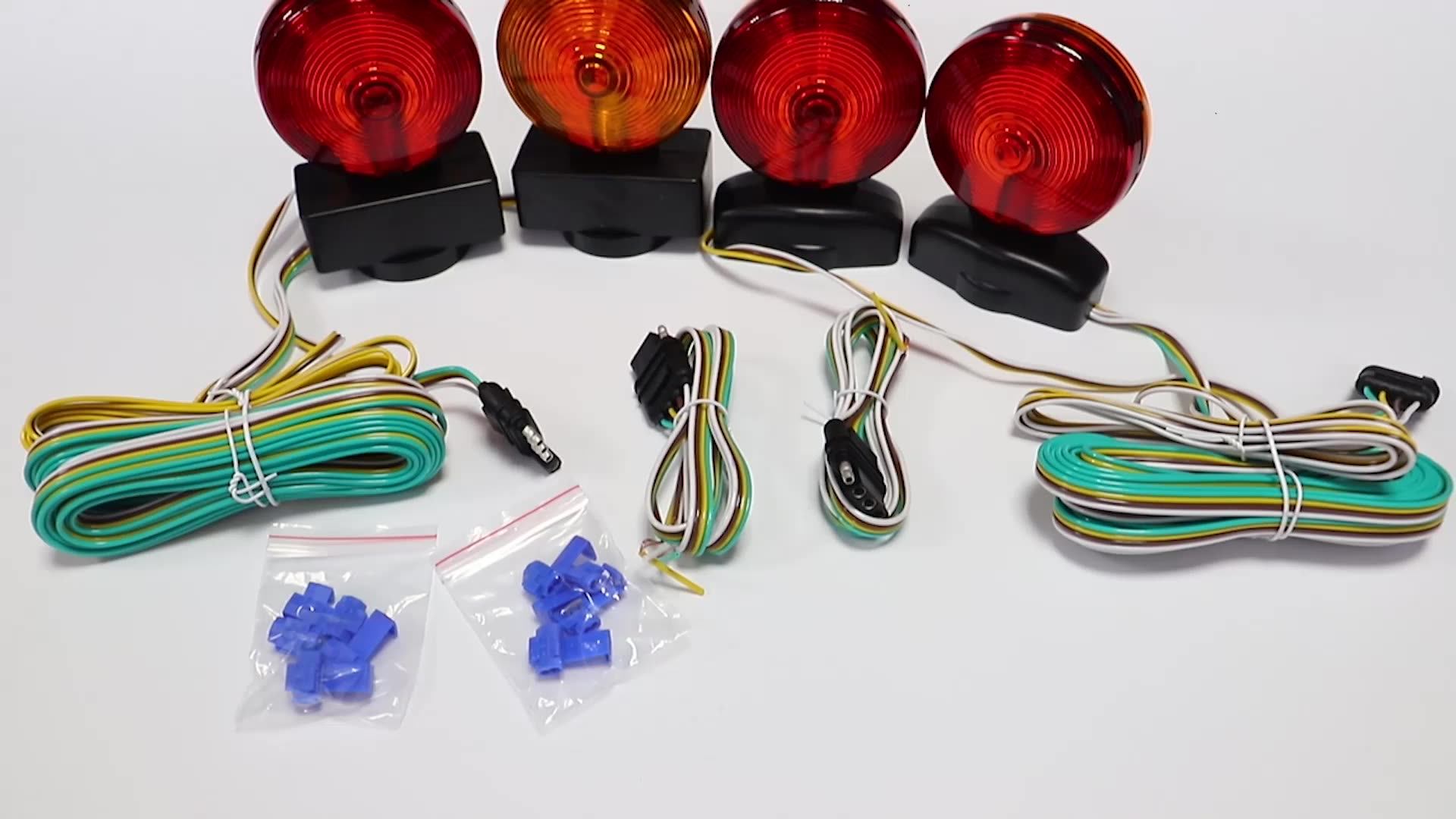 Customized 12v Truck Lamp Trailer Lights Kit Towing Tail Light