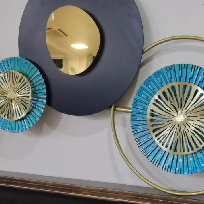 Modern Metal Wall Decoration for Living Room