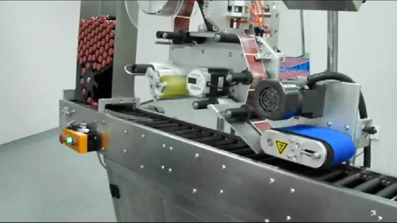 Ym215 Automatic Wax Crayons Labeler For Syringe Vial Label Applicator Pen Labelling Machine