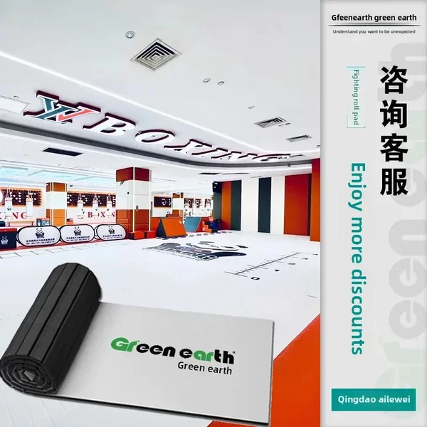 Grenth Roll Mat Mma Fighting Boxing Taekwondo Xpe Thickened Eva Wear-Resistant Anti-Fall Cushioning Shock Absorption Customization