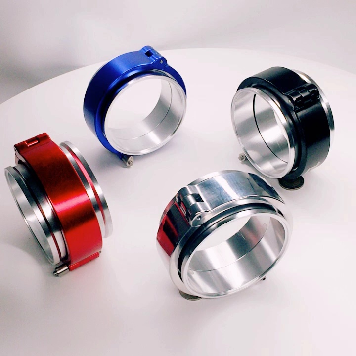 HD Clamp System Assembly Exhaust Vband Clamp for Intercooler Pipe 6061