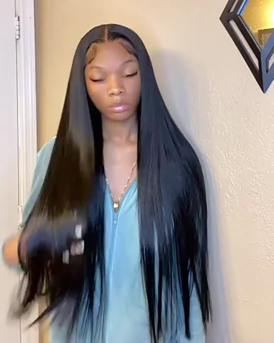 Lace Frontal Wig Vendors Wholesale Straight Transparent Hd Lace Front