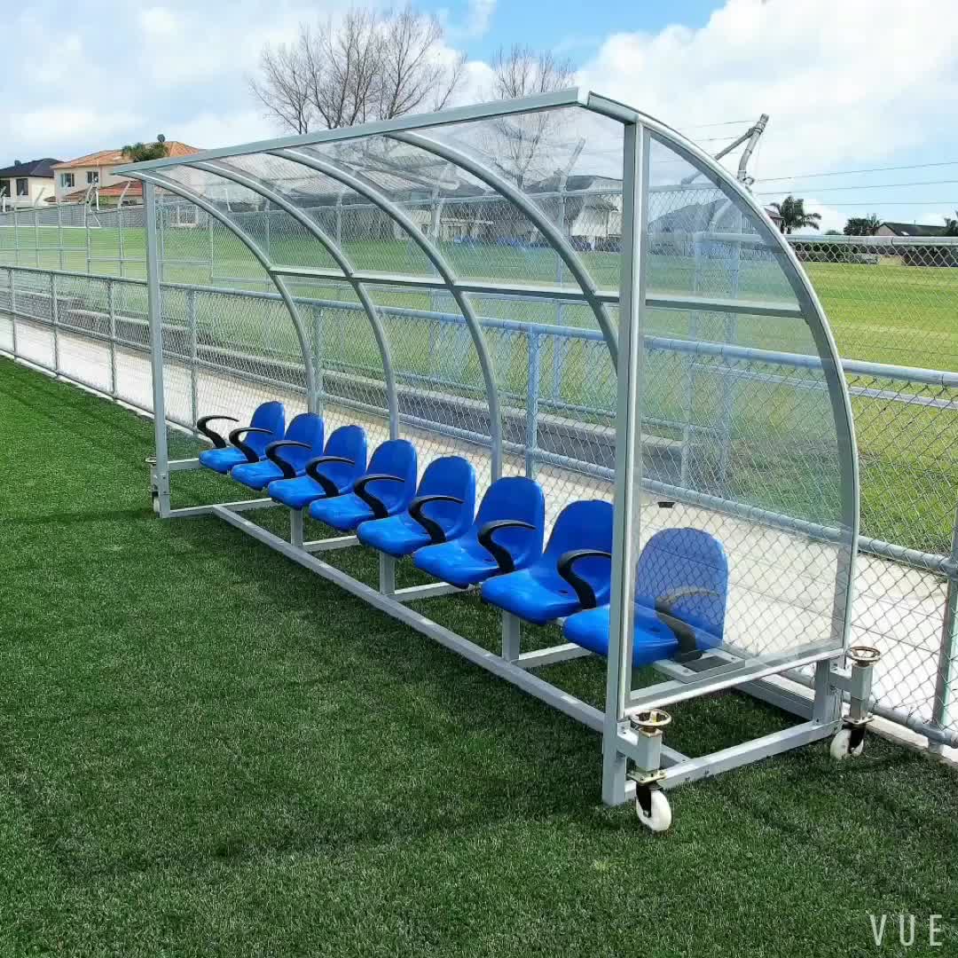 Economical Portable Soccer Dugout,Player Bench Seat For Live Soccers Buy Player Bench Seat