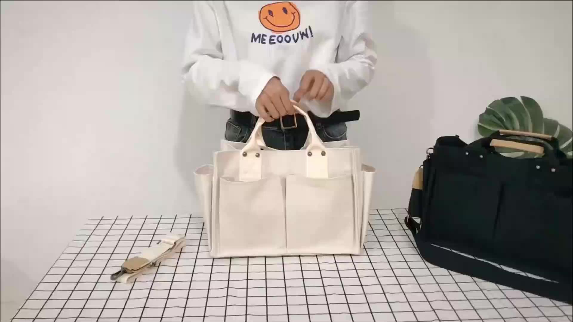 Tote Bag Compartments /large Two Compartment Tote Bag Buy Large Two