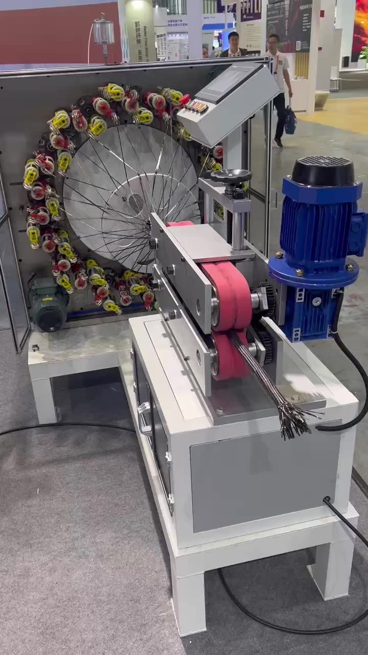 Easy To Use 72 Spindle Fiberglass Yarn Braiding Machine,High Speed Horizontal Braiding Machine