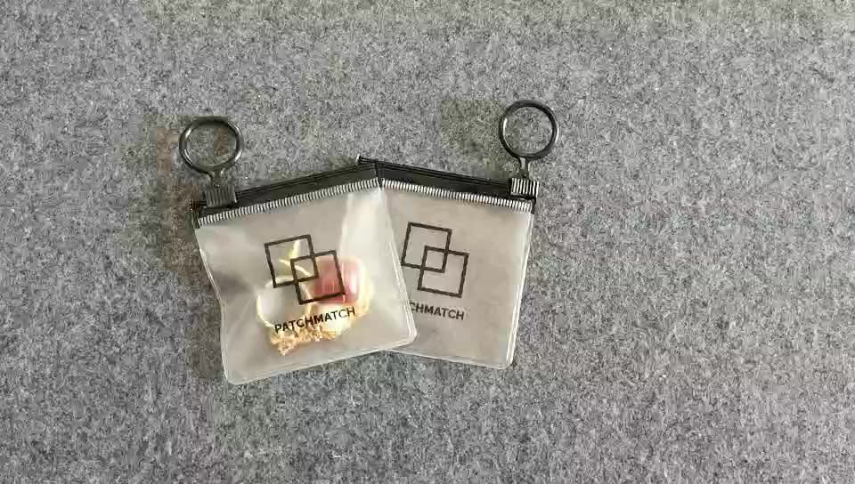 Luxury Small Zip Lock Bags For Jewelry,Pvc Clear Mini Zipper Bag