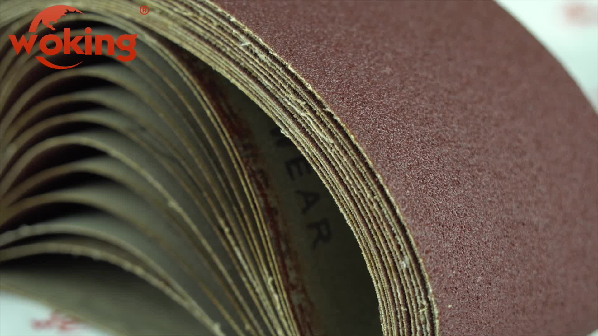 70*832mm Silicon Carbide Cloth Base Abrasive Sanding Belts For Glass