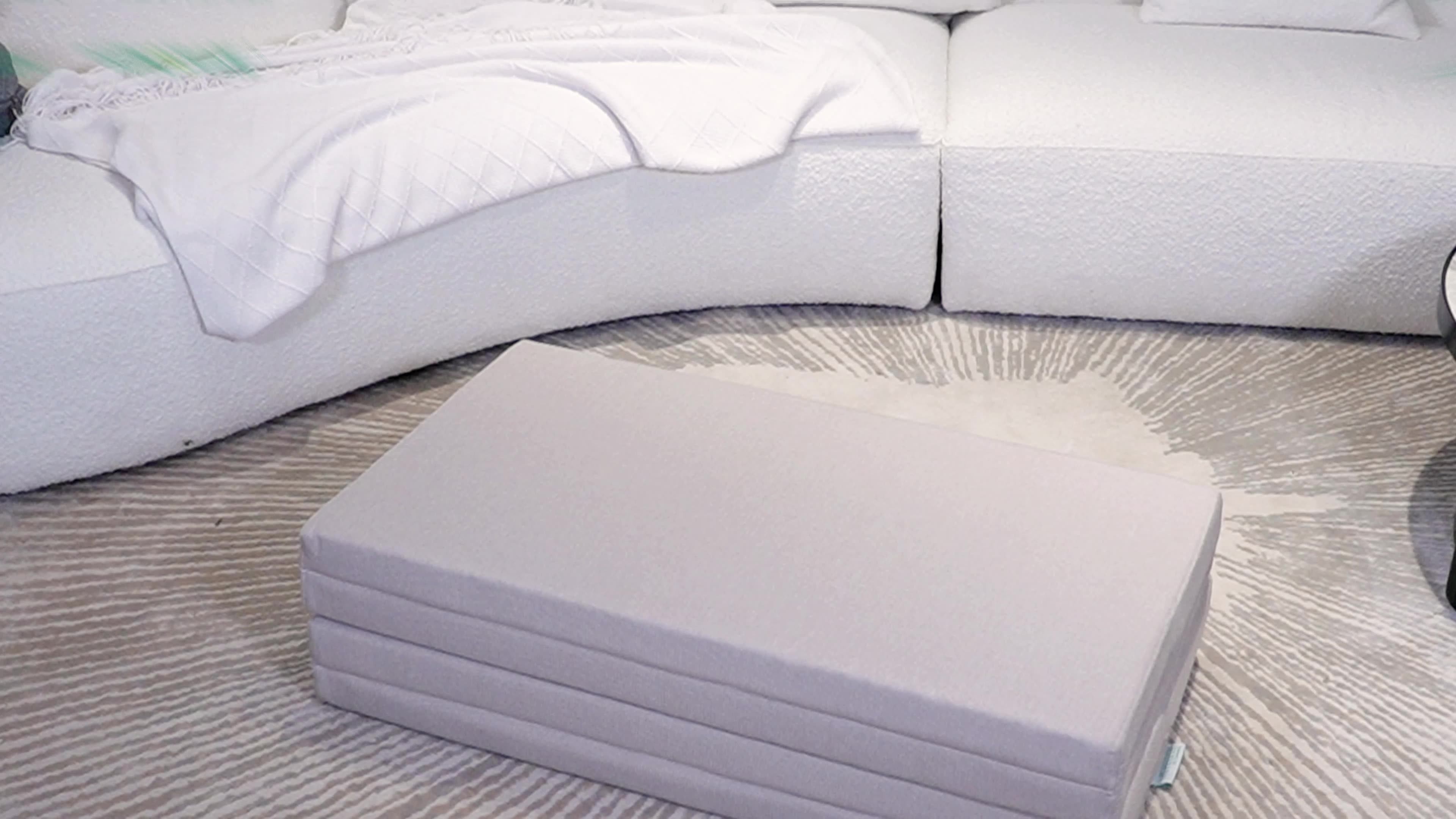 New Arrival Hypoallergenic Foldable Tri Fold Preschool Sleeping Mat