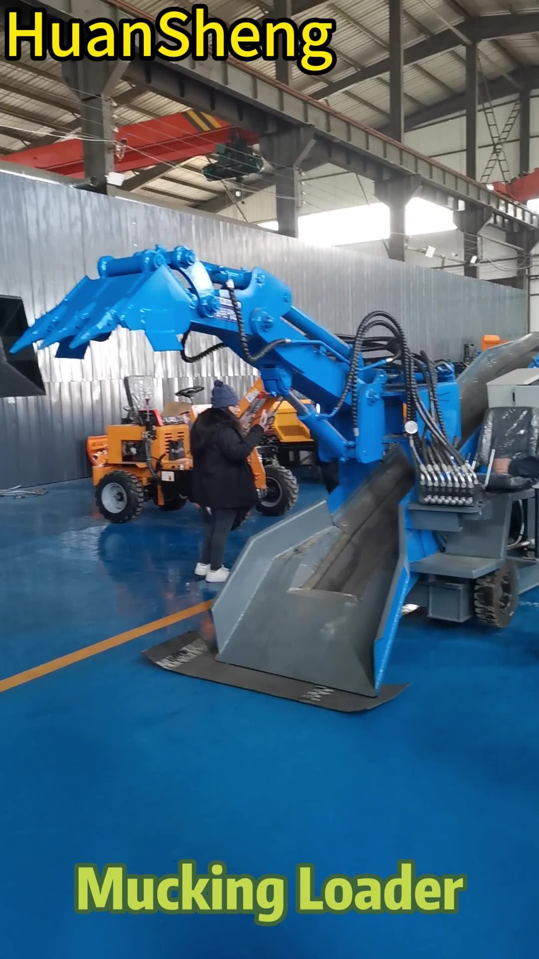 Huansheng Quality Assurance Underground Mining Loader Underground ...