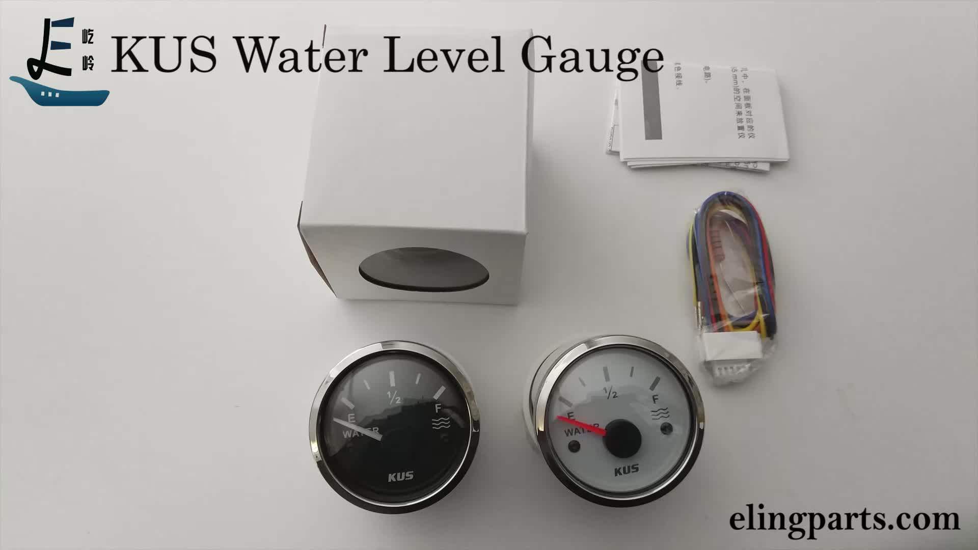 Kus Water Level Gauge Meter Indicator 0190ohm With Backlight 12v/24v